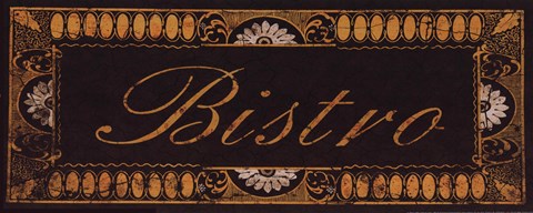 Framed Bistro Print