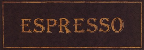 Framed Espresso Print