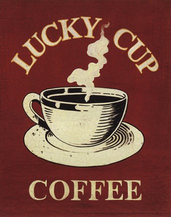 Framed Lucky Cup Print