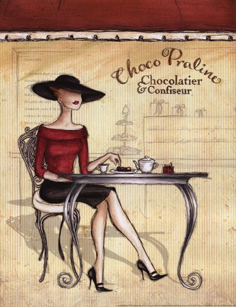 Framed Femme Elegante I Print
