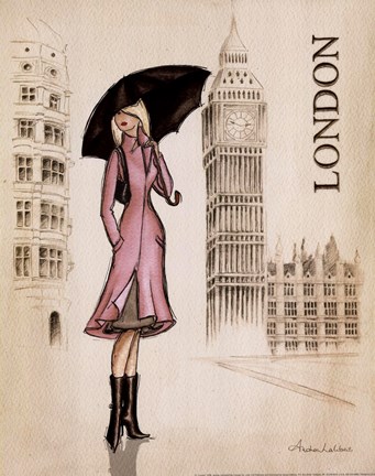 Framed London Print