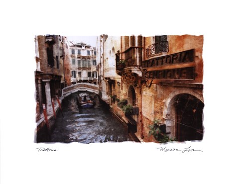 Framed Trattoria Print