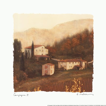 Framed Campagna II Print