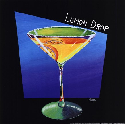 Framed Lemon Drop Print