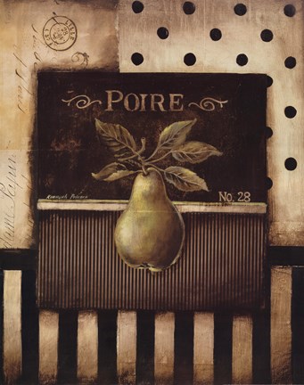 Framed Poire Print