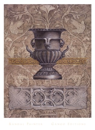 Framed Gothic Quatrefoil 1 Print