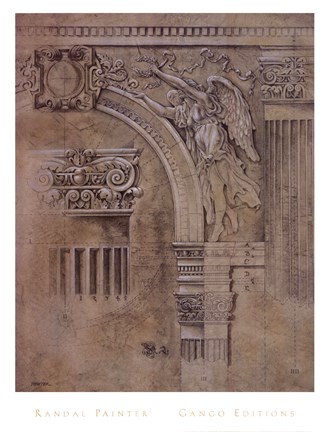 Framed Arch &amp; Spandrel #2 Print