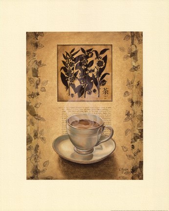 Framed Tea Defined Print