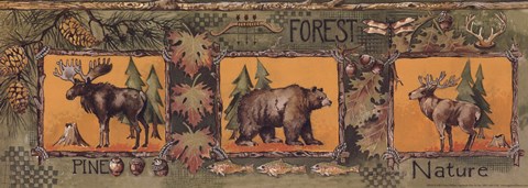 Framed Forest Print