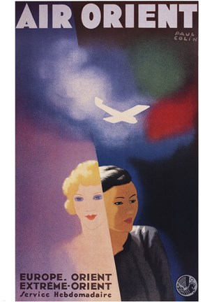 Framed Air Orient Print