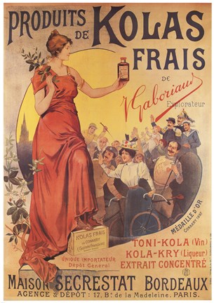 Framed Produits de Kolas Frais Print