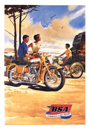 Framed BSA Print