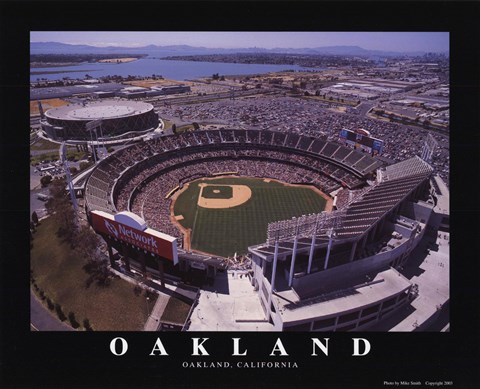 Framed Oakland A&#39;s - Oakland,Ca Print