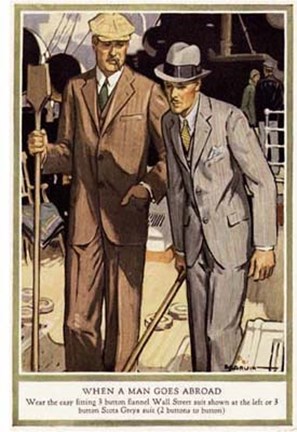 Framed Baskins Fashions VII Print