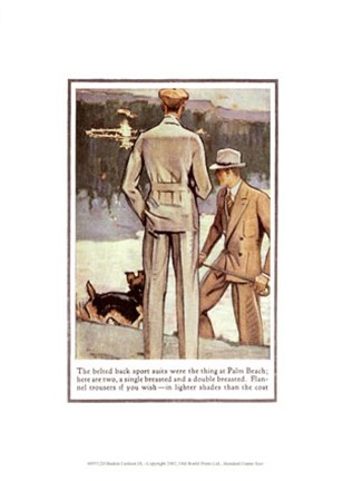 Framed Baskins Fashions IX Print