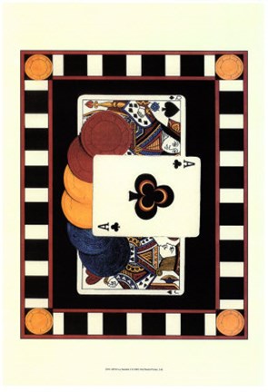 Framed It&#39;s a Gamble I Print