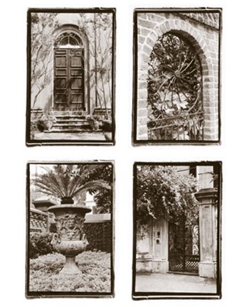 Framed Old World Architecturals Print