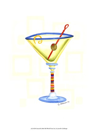 Framed Stirred Print