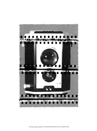 Framed Camera Chrome IV Print