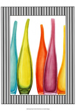 Framed Stained Glass II Print