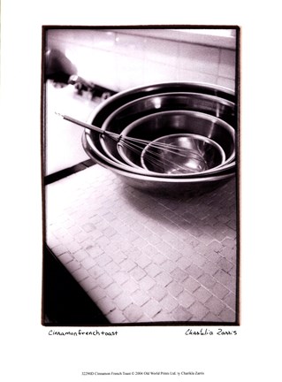 Framed Cinnamon French Toast Print