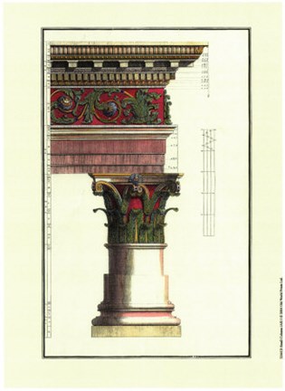 Framed Small Column (AS) I Print
