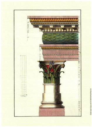 Framed Small Column (AS) II Print
