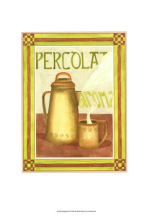 Framed Piping Hot II Print