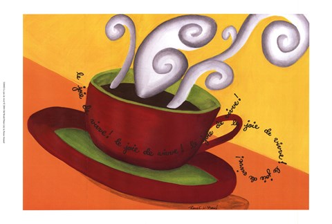 Framed Le Joie de Vivre! Print