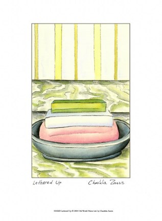 Framed Lathered Up Print