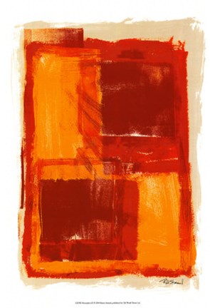 Framed Monoprint III Print