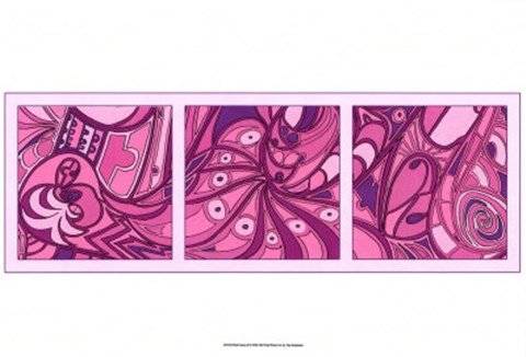 Framed Pink Fission II Print