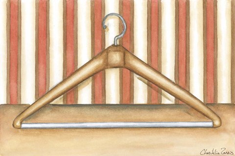 Framed Acme Ultra Clothes Hanger (PT) Print