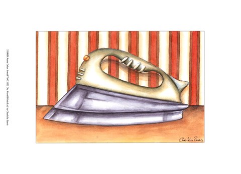 Framed Acme Delux Iron (PT) Print