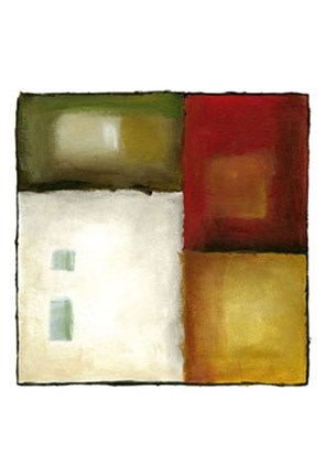 Framed Mirrored Reflections I Print