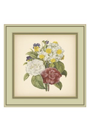 Framed Tuscany Bouquet (P) I Print