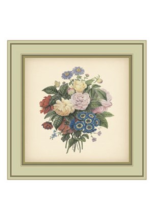 Framed Tuscany Bouquet (P) II Print