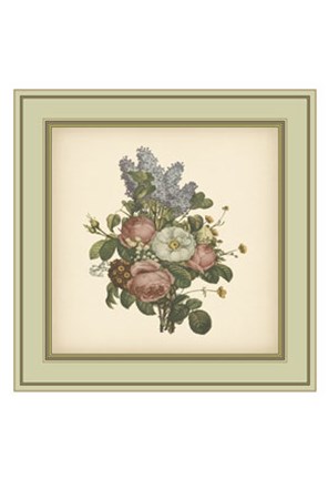 Framed Tuscany Bouquet (P) VII Print