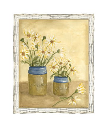 Framed Country Daisy II Print