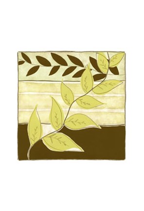 Framed Patchwork Garden I Print