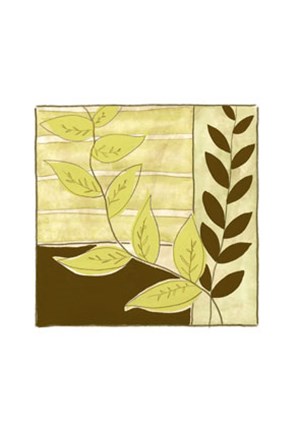 Framed Patchwork Garden II Print