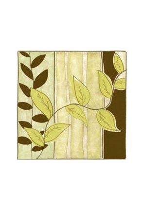 Framed Patchwork Garden III Print