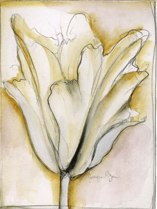 Framed Fluid Beauty II Print