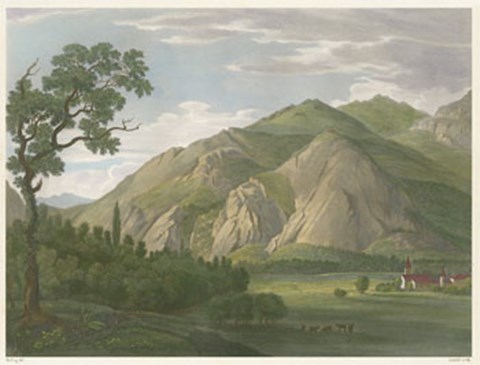 Framed Tranquil Cascade IV Print