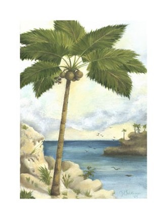 Framed Tropical Interlude II Print