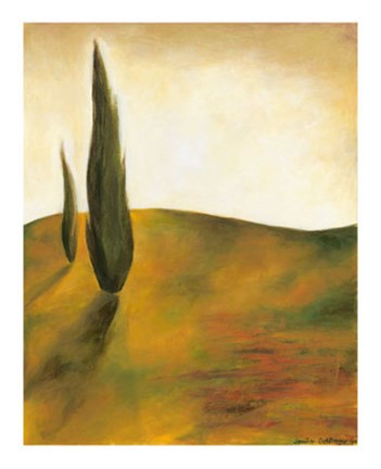 Framed Study at Sunset II Print