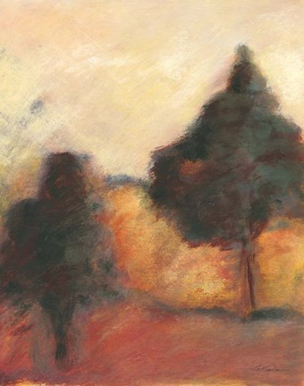 Framed Printed Sonoma Hills II Print