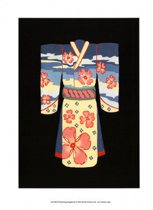 Framed Flowering Dogwood Print