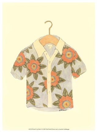 Framed Surf&#39;s up Shirt I Print