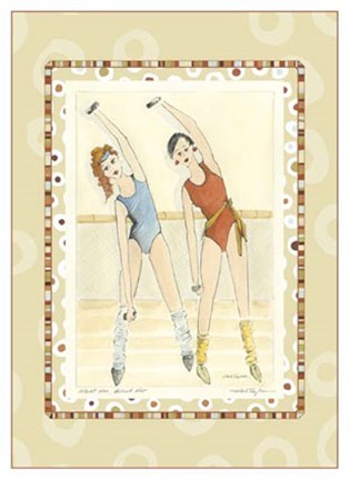 Framed Waist Not, Want Not Print